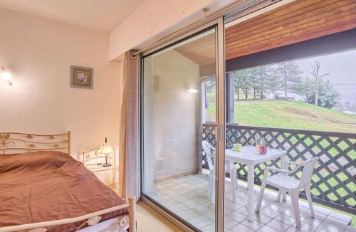 Barbotan-les-Thermes Apartment | Studio lumineux pour 2 personnes avec balcon et parking à Barbotan-les-Thermes - FR-1-841-8