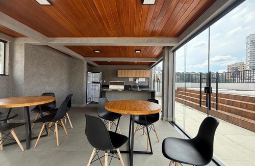 Sao Mateus Apartment | Studio Mobiliado no Rooftop Souza Paula - Padre Cafe