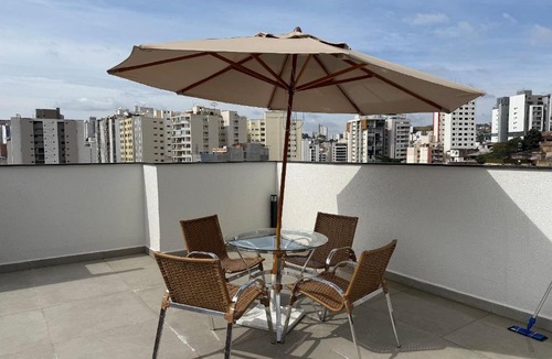 Sao Mateus Apartment | Studio Mobiliado no Rooftop Souza Paula - Padre Cafe
