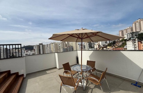 Sao Mateus Apartment | Studio Mobiliado no Rooftop Souza Paula - Padre Cafe