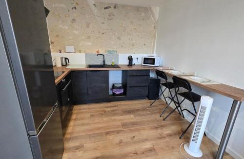 Vendome Apartment | Studio moderne en hyper-centre de Vendôme