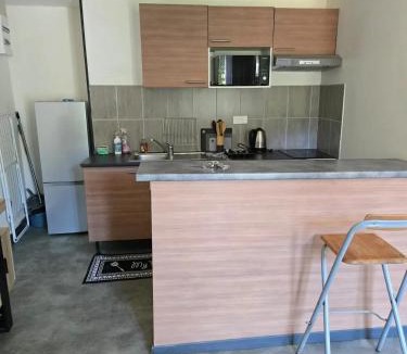 Monistrol-dʼAllier Apartment | Studio moderne à Monistrol-d'Allier avec balcon 27 m²