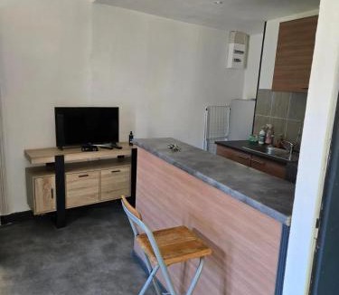 Monistrol-dʼAllier Apartment | Studio moderne à Monistrol-d'Allier avec balcon 27 m²