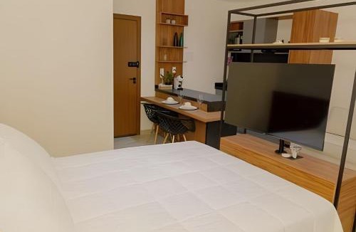 Sao Conrrado Apartment | Studio Moderno com Internet e Garagem.