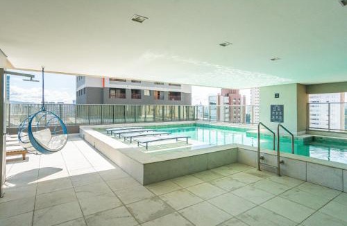 Sao Paulo Apartment | Studio Moderno com Piscina a 5 min a pé do Nubank Parque-107