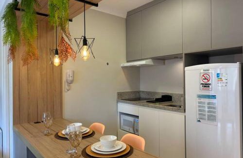 Bigorrilho Apartment | Studio Moderno com sacada Ap 25 Soho Life