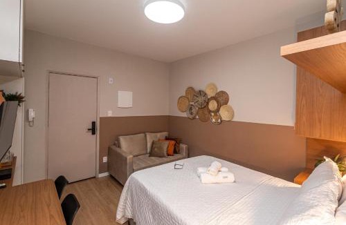 Largo do Machado Apartment | Studio Moderno e aconchegante a 100m do metrô, 700m da Praia e do Aterro do Flamengo, conforto e tranquilidade no coração do Rio!