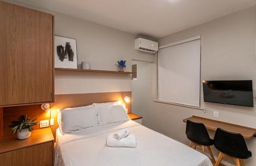 Largo do Machado Apartment | Studio Moderno e aconchegante a 100m do metrô, 700m da Praia e do Aterro do Flamengo, conforto e tranquilidade no coração do Rio!