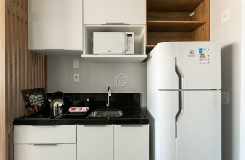 Rio Branco Apartment | Studio moderno em andar alto no Rio Branco