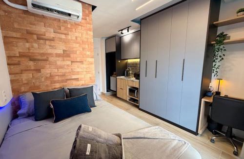 Vila Buarque Apartment | Studio Moderno próximo ao Copan com piscina no Rooftop