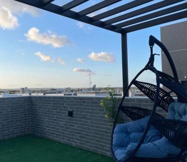 Intermares Apartment | Studio na praia Piscina, academia e lavanderia