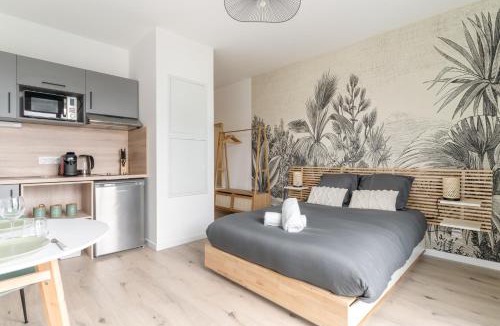 Republique - Les Ponts Apartment | Studio neuf et moderne au cœur de l'Île de Nantes