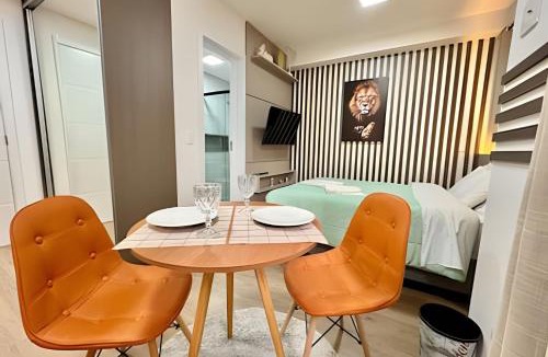 Novo Mundo Apartment | Studio New Belíssimo & Design Refinado C/Garagem