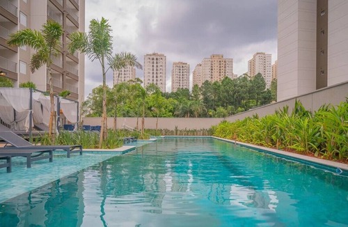 Vila Andrade Apartment | Studio next to Giovanni Metro Station | Vibra | Morumbi Stadium