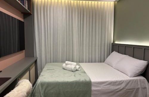 Matriz Apartment | Studio no Batel com Piscina, Academia e Coworking