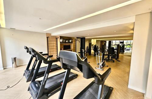 Vila Olimpia Apartment | Studio Novíssimo Vila Olímpia! Piscina Academia Wifi TV LCD CoWorking Portaria 24h! 10min Congonhas!
