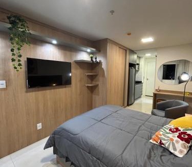 Volta Redonda Apartment | Studio novo e completo, Jardim Amália