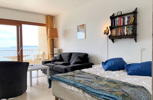 Cavaliere Beach Apartment | Studio on Cavalière beach with terrace, 1st floor, sleeps 2