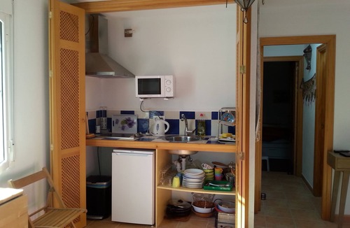 Zahora Apartment | Studio Palacio, direct access to the beach
