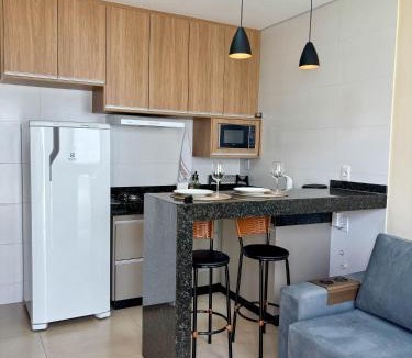 Amazonas Apartment | Studio Premium Araxá - Estacionamento Grátis, Ar-condicionado e Wi-Fi Rápido