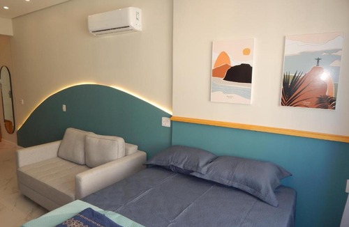 Centro Apartment | Studio Premium e sofisticado com lazer no Rooftop - Centro do Rio