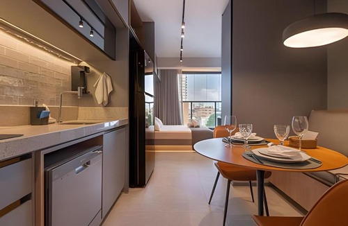Graca Apartment | Studio Premium Rooftop e Piscina Vista Baía com Garagem