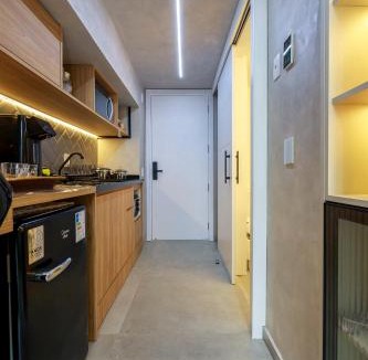 Santo Amaro Apartment | Studio prox Consulado EUA Metro Brooklin piscina