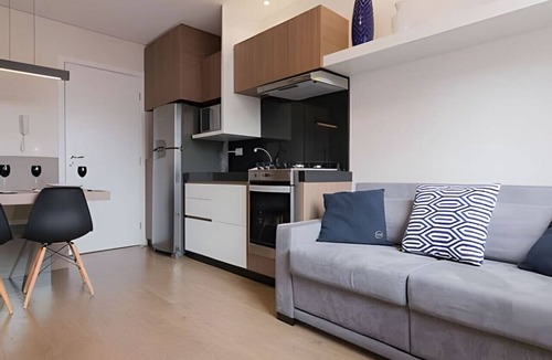 Reboucas Apartment | Studio prox shopping Curitiba Wifi, TV a Cabo e ar