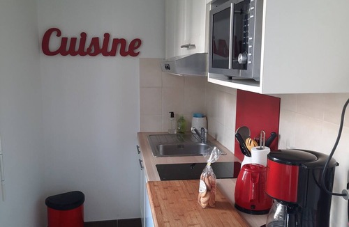 Cros-de-Cagnes Apartment | Studio 'Seaside' with Balcony and Wi-Fi