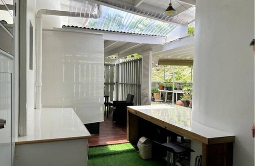 St. John's Apartment | Studio- Spacious garden area/on-site car rental