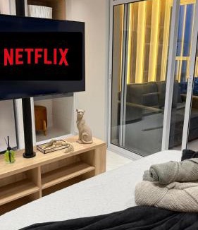 Centro Apartment | Studio Super Luxo 19A C Sacada e Home Office