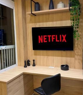 Centro Apartment | Studio Super Luxo 19A C Sacada e Home Office