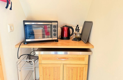 Enzklosterle Apartment | Studio 'Tannenwipfel, 40 sqm' with Mountain View, Infrared Sauna, Fenced Dining Area, Wi-Fi