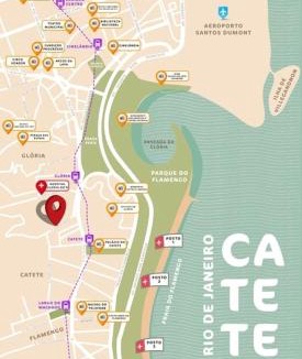 Catete Apartment | Studio tranquilo e bem decorado, AC, WiFi, TV