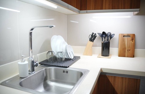 Downtown Condo | Studio type Condo with City View, FAST WIFI, 55” TV, Gym, Pool, & near Nightlife