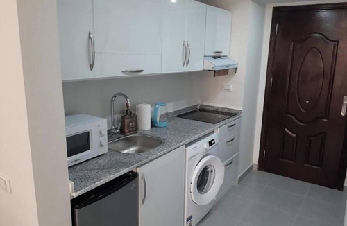 Sakkala Apartment | Studio with 2 double beds and sofabed, free wi-fi, private beach
