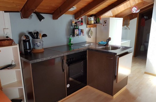 Zermatt Apartment | Studio with balcony, top location.