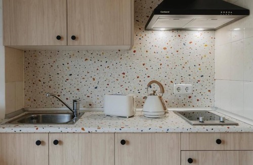 Son Armadams Apartment | Studio with Castle Views + Rooftop Pool Access - Discover Palma de Mallorca