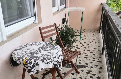 Csopak Apartment | Studio with large terrace and mountain view