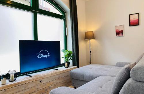 Lubben Apartment | StudioIModernIZentrumIWLANIParkplatzIDisneyPlus
