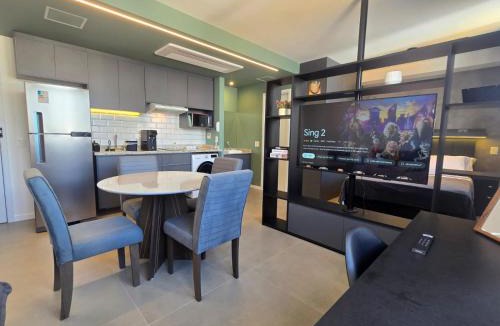 Chacara Santo Antonio Apartment | Studios com vaga próximo ao Consulado Americano
