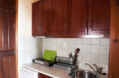 Damouchari Apartment | Studios for 3 adults or 2 adults + 2 children with balcony or terrace with panoramic sea view