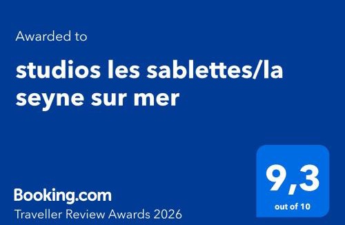 Les Sablettes Apartment | studios les sablettes/la seyne sur mer