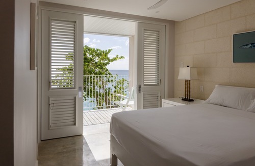 Clinketts Villa | Stunning 3BR beachfront property, w/private steps to the beach