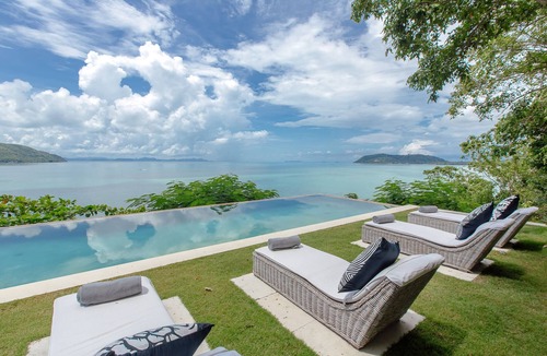 Taling Ngam Villa | Stunning 6 bedroom villa with beautiful ocean views