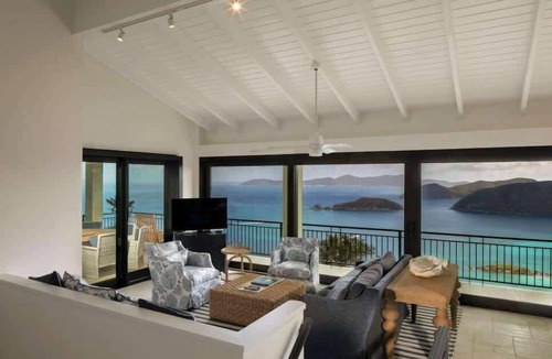 Maho Bay Quarter Villa | Stunning 6BR Villa: Private Pool & Ocean Views!