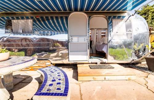 Half Moon Bay House | Stunning and unique AirStream on the Coastal Trail and near Poplar Beach