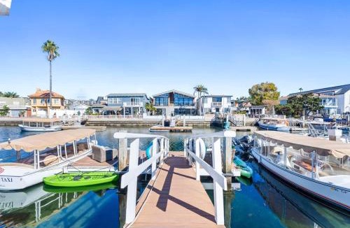 West Newport House | Stunning Bayfront Home with Epic Dock on Peninsula
