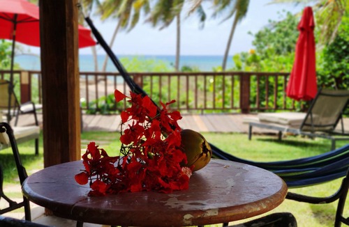 Villa Borinquen House | Stunning Beach Front House, beach door access 4BR