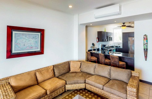 Barrio Los Faroles Apartment | Stunning beachfront condo with WiFi, shared pool, & sweeping ocean views